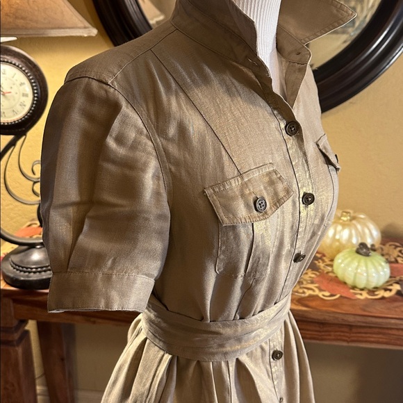 Lauren Linen Shirt Dress - Picture 6 of 8